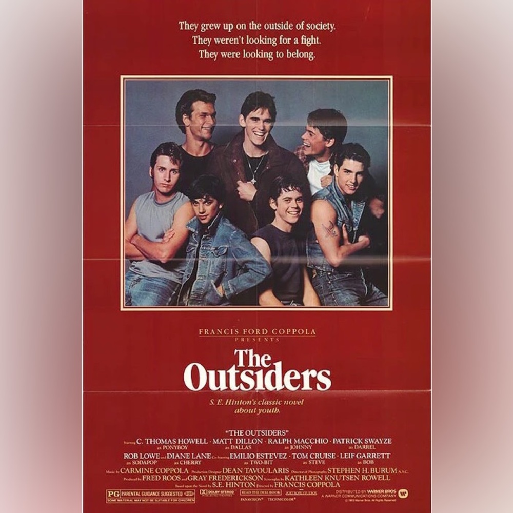 The Outsiders original movie poster
